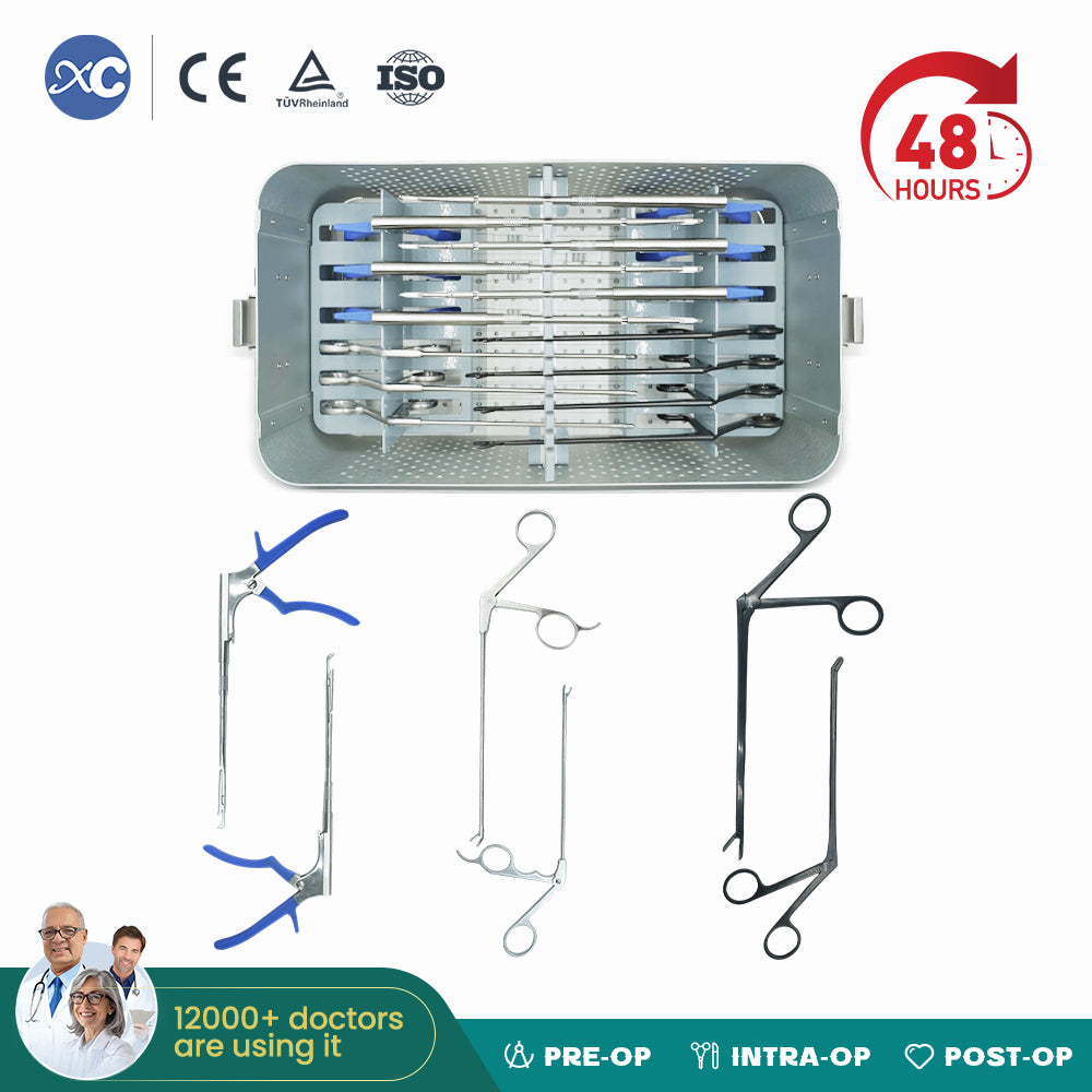 UBE Laminectomy Forceps and Pituitary Forceps Instrument Set