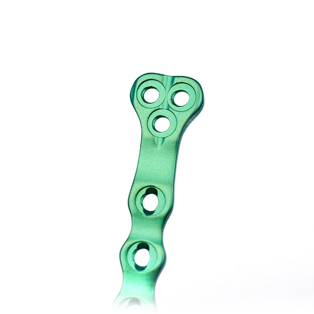 Vet 1.6mm Titanium T-Type Locking Bone Plate for Fracture Fixation in Very Small Animals