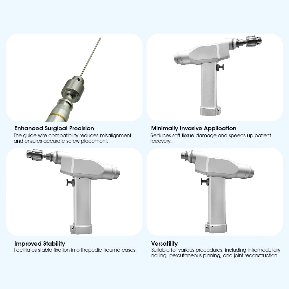 Veterinary Orthopedic Micro Cannulated Drill Mini Bone Trauma Electric Drill
