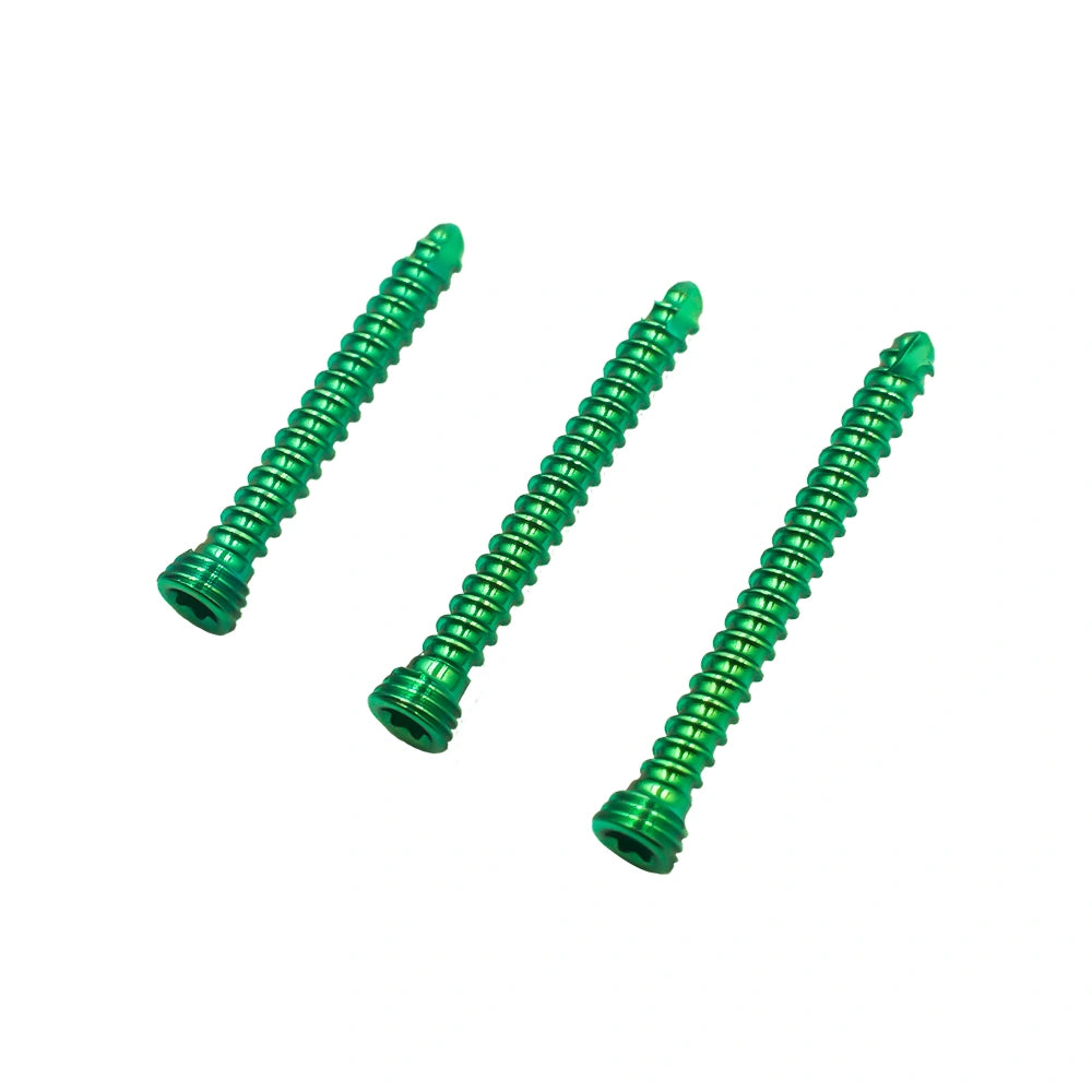 Veterinary 2.0mm AO Titanium Locking Screw for Orthopedic Surgical Use