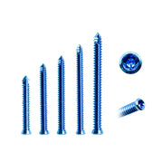 Veterinary Implants 2.4mm Stem Locking Screw for Canine Bone Fracture Fixation