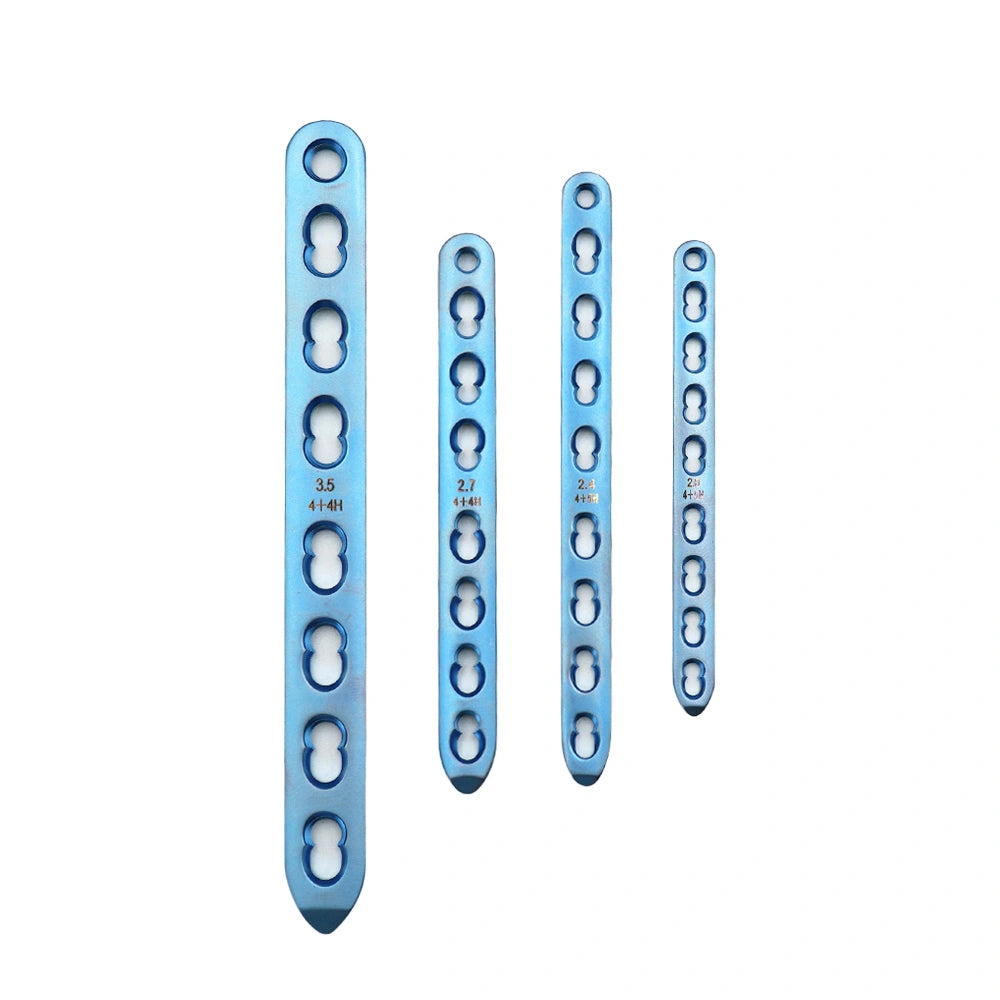 2.4mm Veterinary Straight LCP Locking Plate Implants for Animal Orthopedic Trauma Surgery