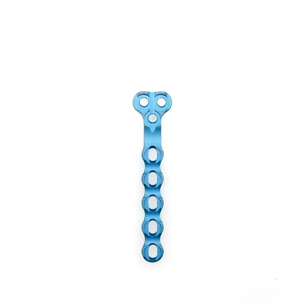 Veterinary 2.4mm T-Type Locking Plate with Threaded Holes for Small Animal Orthopedic Surgery