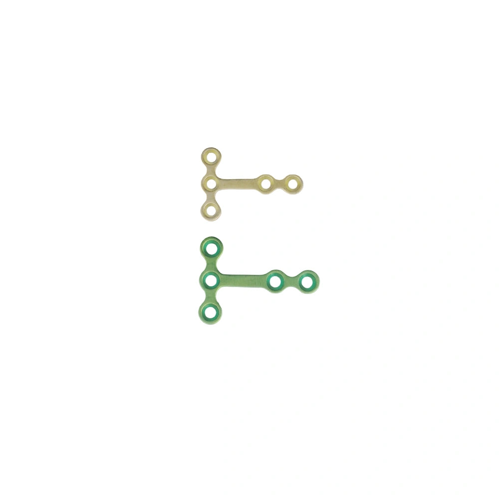 Veterinary CMF T-Type Plate for Stable Cranial, Maxillofacial, and TMJ Fracture Repair