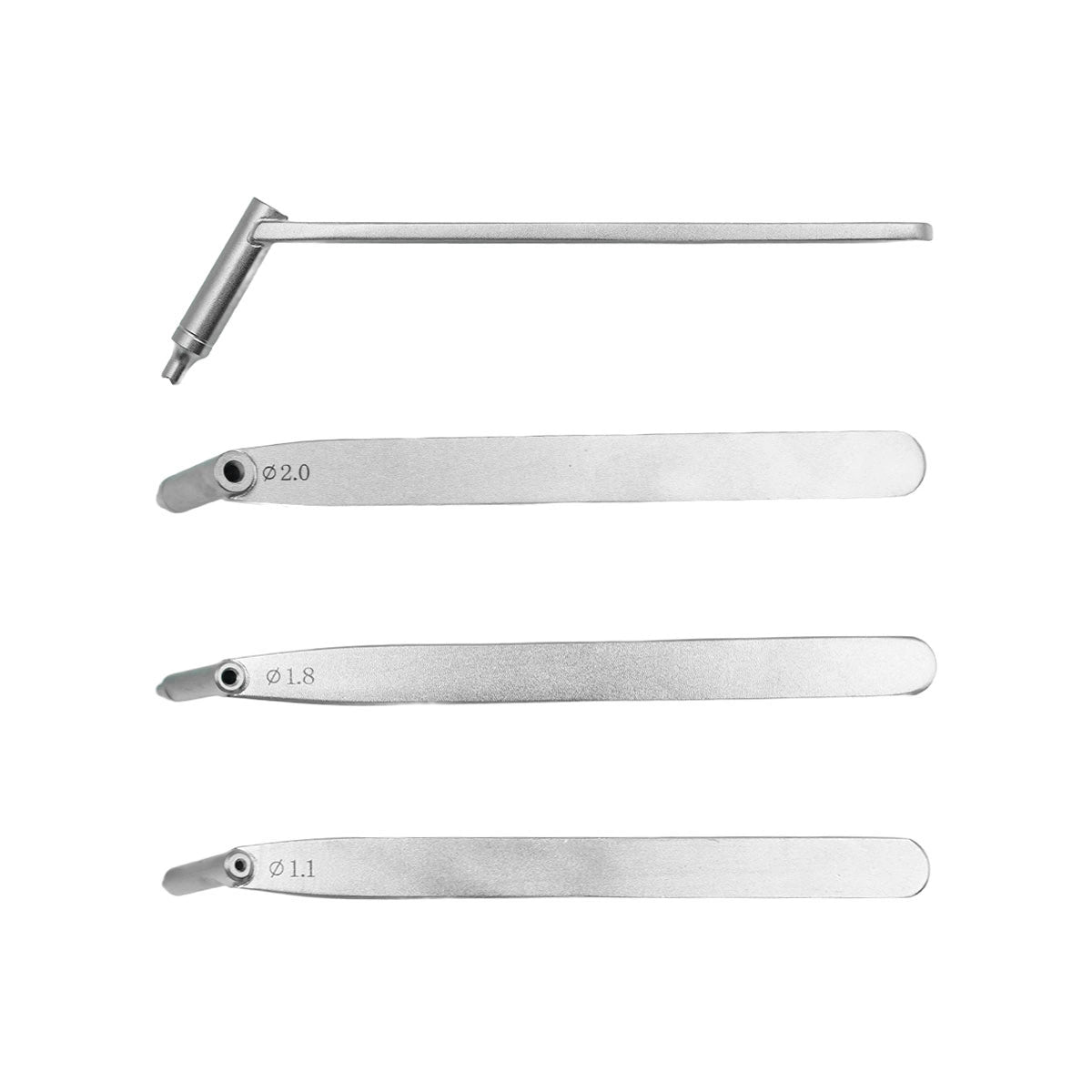 Veterinary Stainless Steel Compression Drill Guide with Handle for Bone Screws & Compression Plates