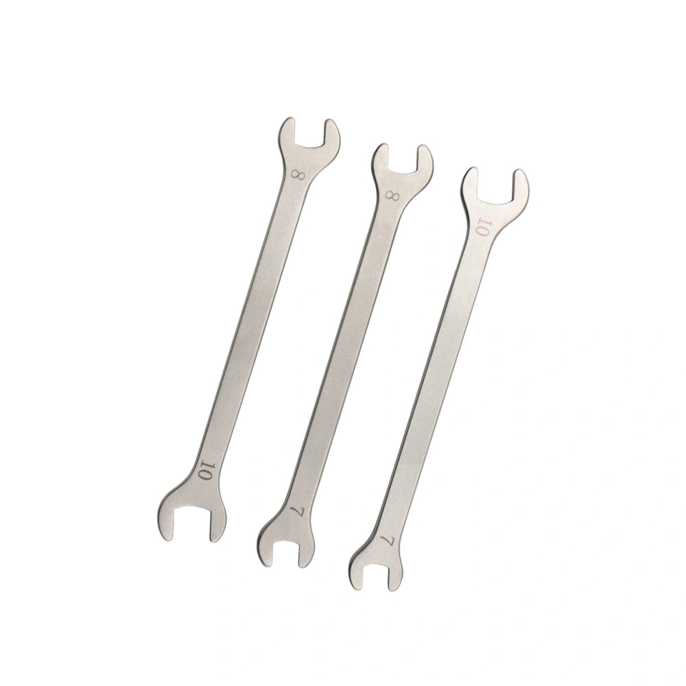 Veterinary Implant Double-Head Open-End Wrench for External Fixation Systems