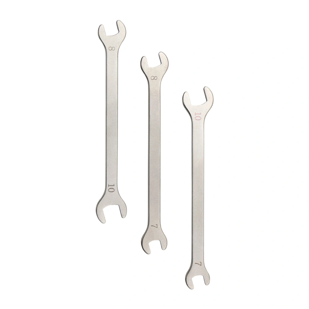 Veterinary Implant Double-Head Open-End Wrench for External Fixation Systems