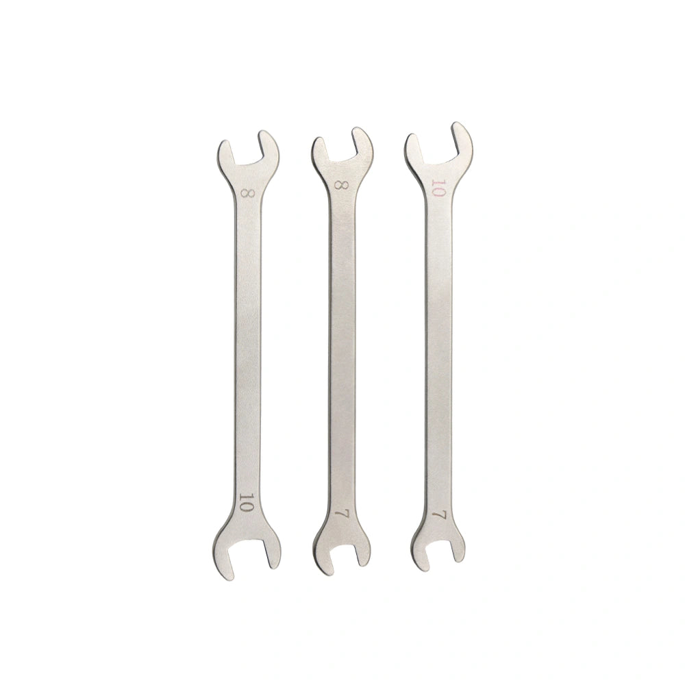 Veterinary Implant Double-Head Open-End Wrench for External Fixation Systems