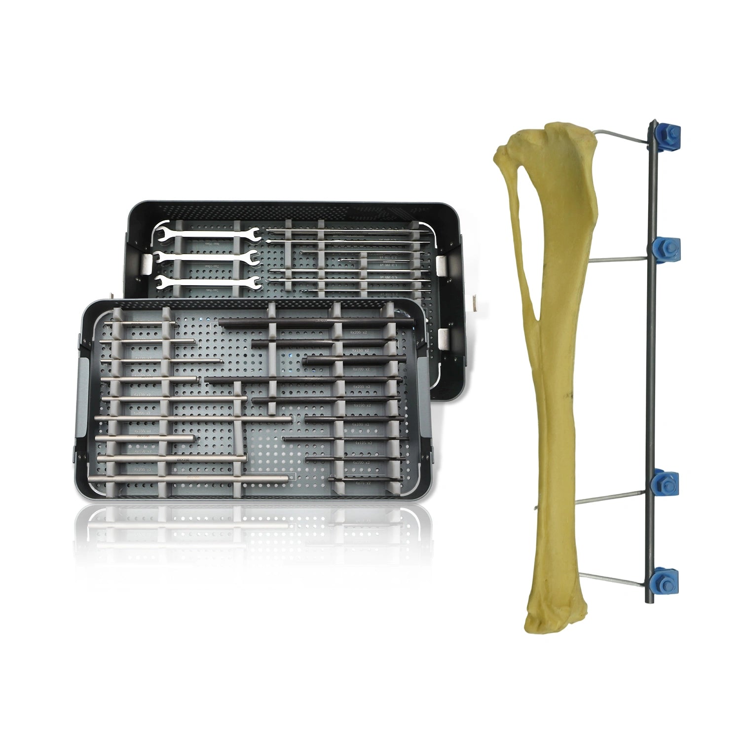 Veterinary Orthopedic External Clamp Fixator Set for Bone Fracture Surgery