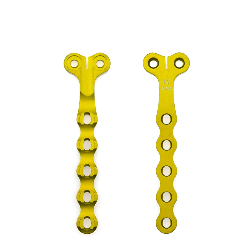 Veterinary Orthopedic Implant 4.0mm T-Type Titanium Locking Plate for ALPS Animal Fracture Surgery