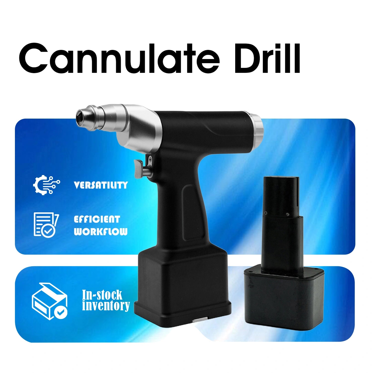 Veterinary Orthopedic Lithium Battery Cannulated Drill for Small Bone Surgery