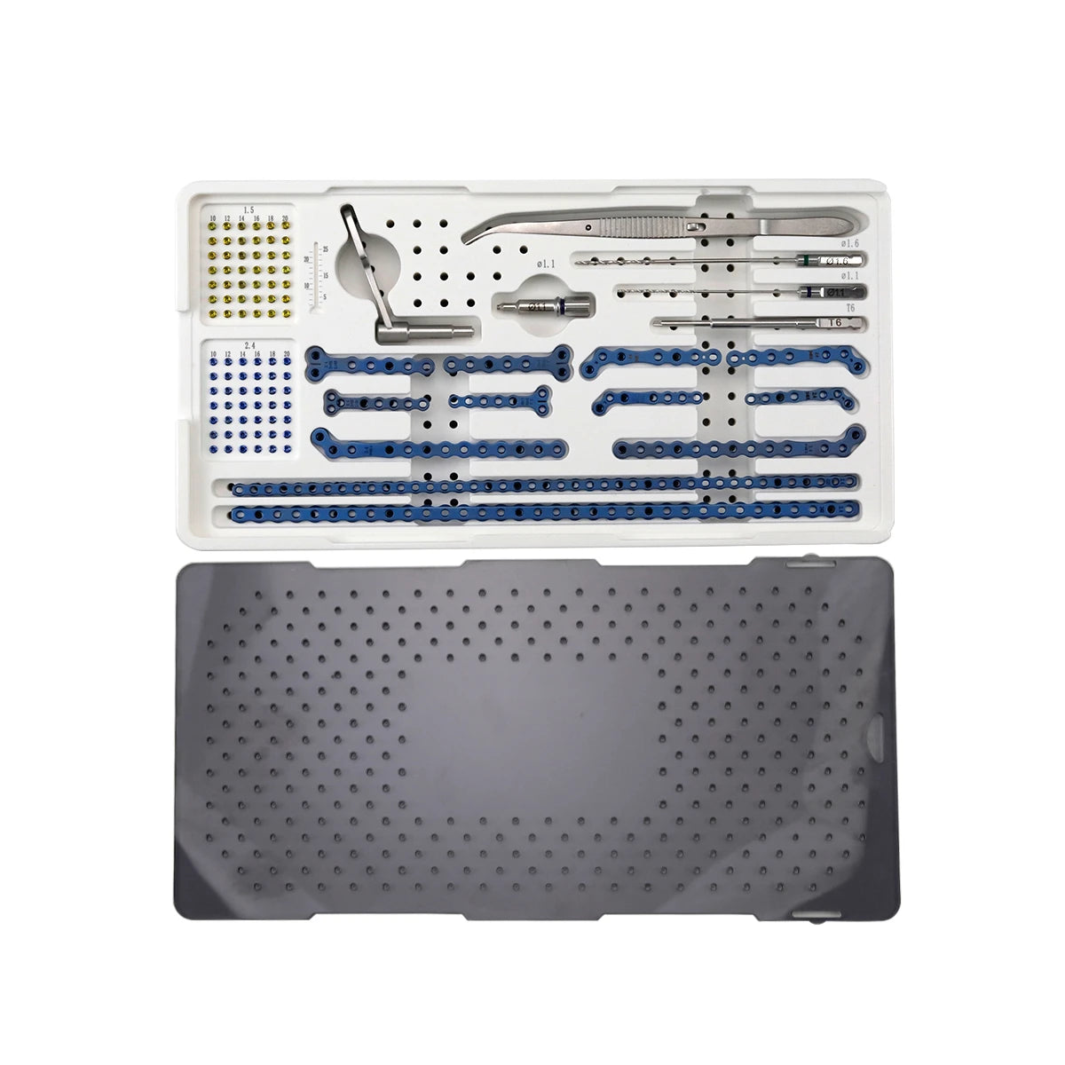 ALPS Titanium 2.4mm Veterinary Orthopedic Biocompatible Instrument Set