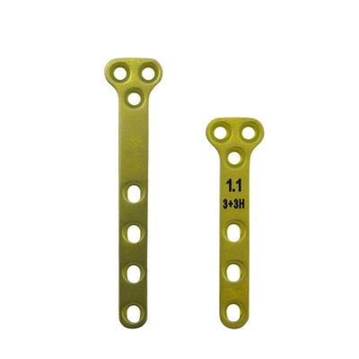 Vet 1. 1mm T Type Bone Plate (C Series) Pure Titanium Orthopedic Trauma Implants