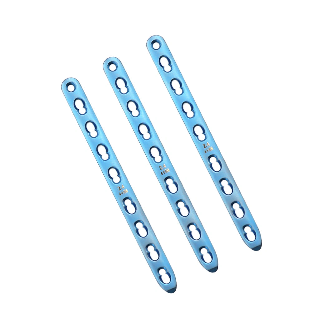 2.4mm Veterinary Straight LCP Locking Plate Implants for Animal Orthopedic Trauma Surgery