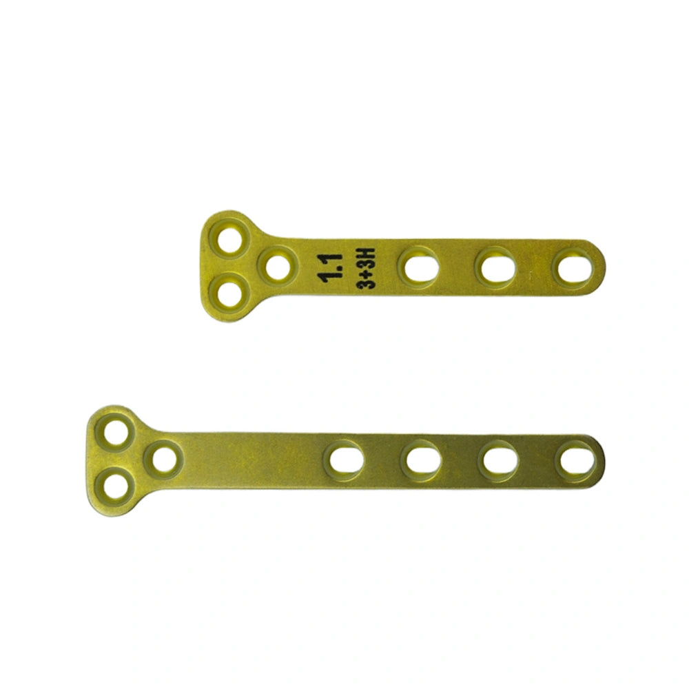 Vet 1. 1mm T Type Bone Plate (C Series) Pure Titanium Orthopedic Trauma Implants