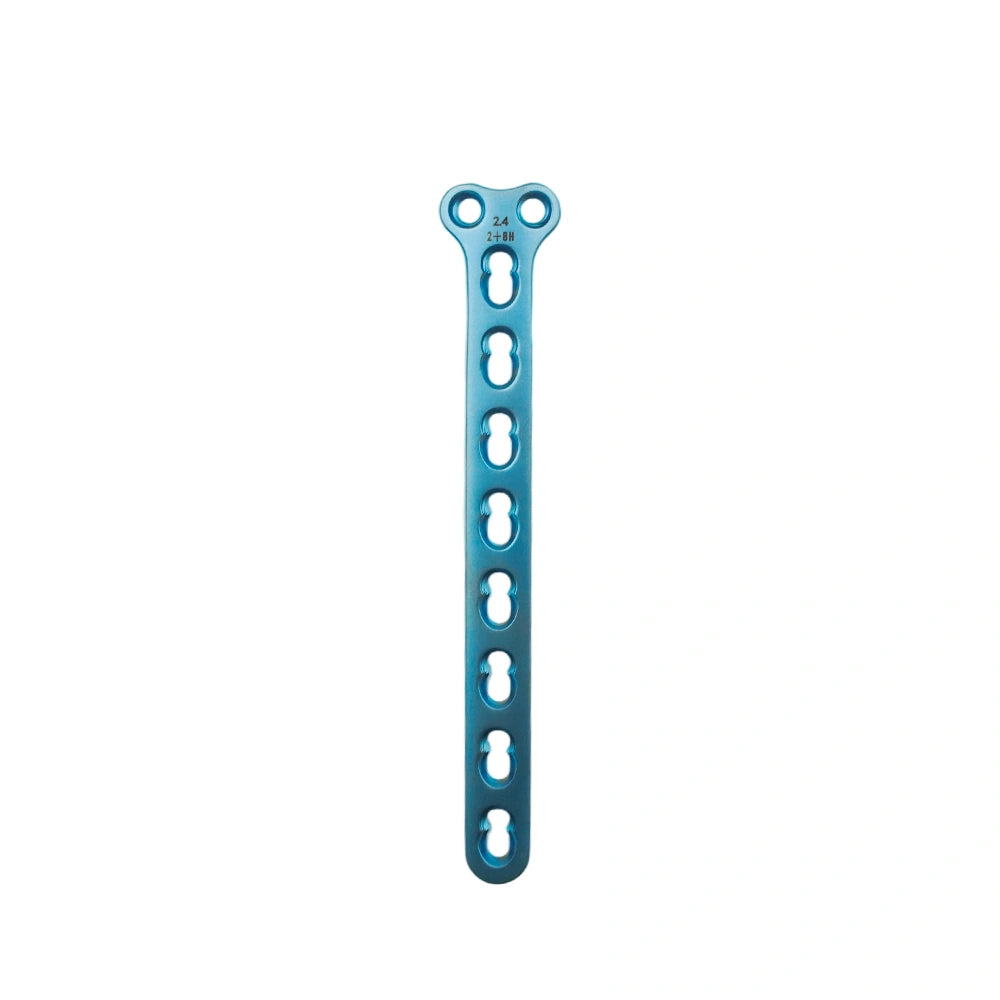 2.4mm Veterinary Orthopedic T LCP Locking Plate with 2 Holes in Head