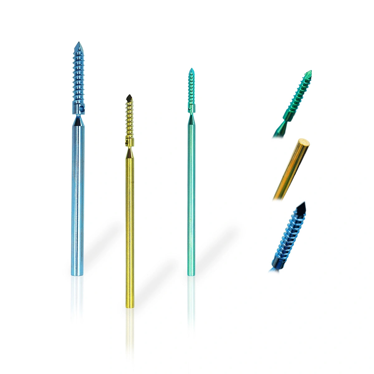 Veterinary Orthopedic Titanium Suture Anchor Screw for Artificial Ligament Repair