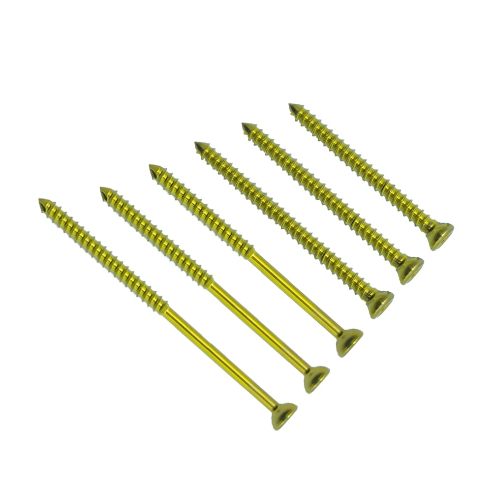 1.5mm Veterinary Cancellous Bone Screws Available in Full-Thread Designs for Orthopedic Implants