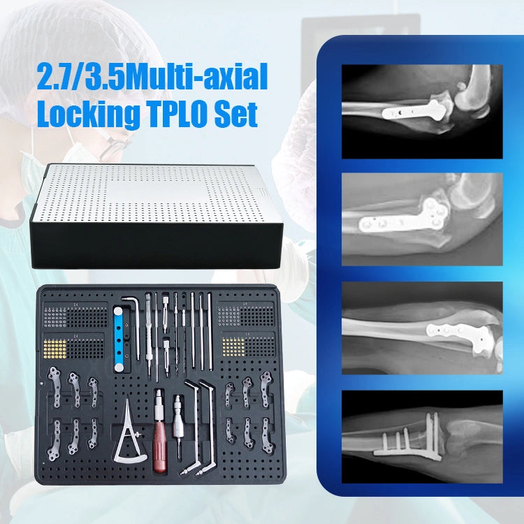 Small Animal 2.7/3.5mm Multi-Axial Veterinary Orthopedic Instrument Kit