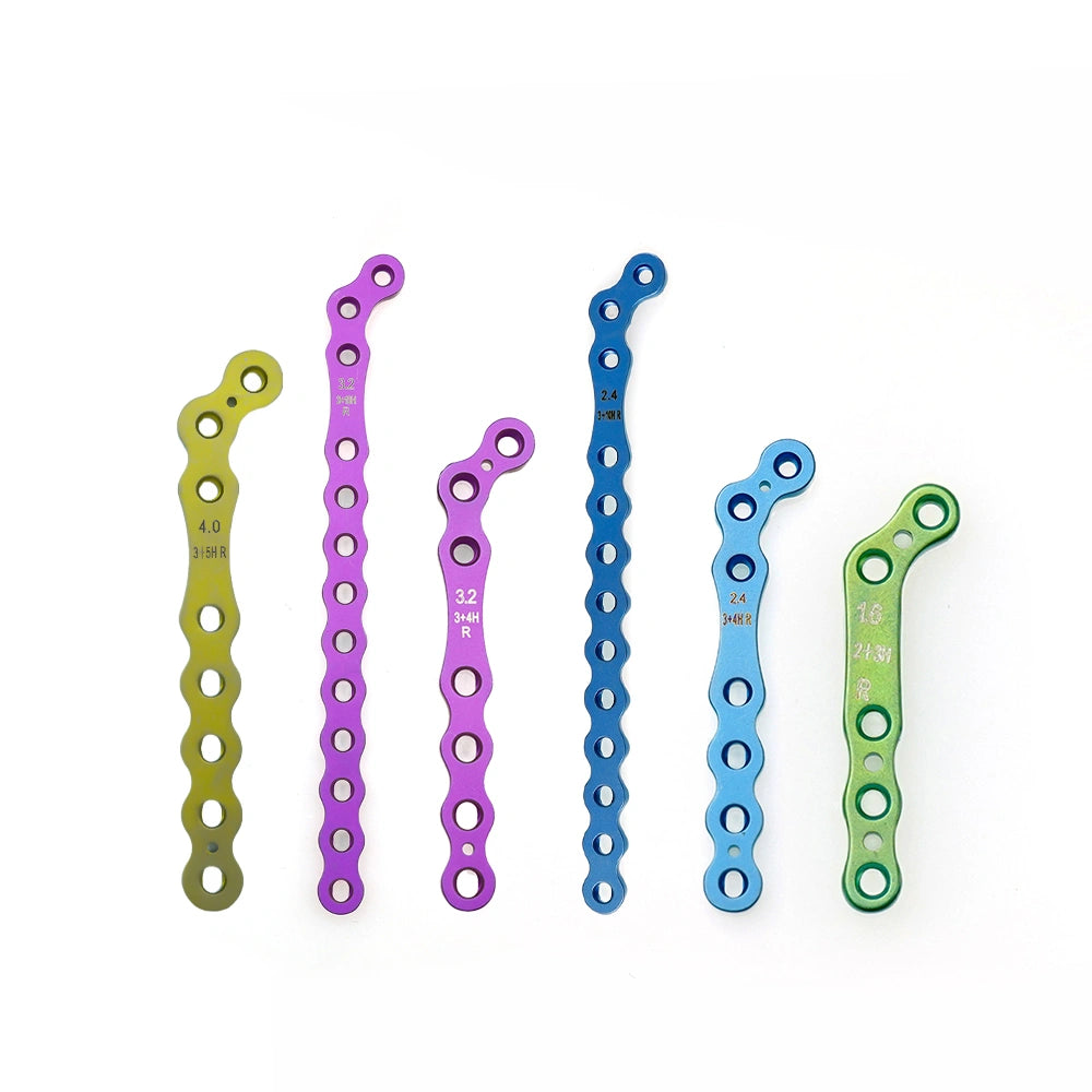 Veterinary L-Shape Locking Plate 4.0 mm for Titanium Orthopedic Screw System