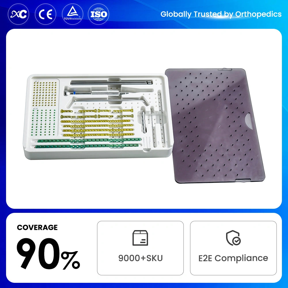 Veterinary ALPS Mini Locking Plate System With 1.6mm Stem Locking Screw