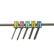 Titanium 2.5 mm Veterinary Spinal Fixation Screws for Back & Spine Surgery