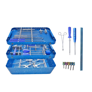 Veterinary Spine Surgery Instrument Set Durable & Precise Fixation Tools