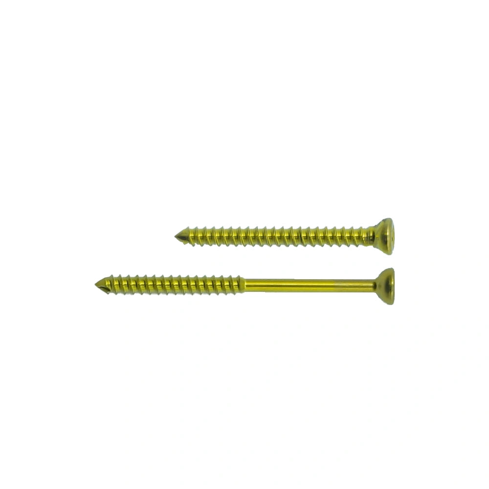 1.5mm Veterinary Cancellous Bone Screws Available in Full-Thread Designs for Orthopedic Implants