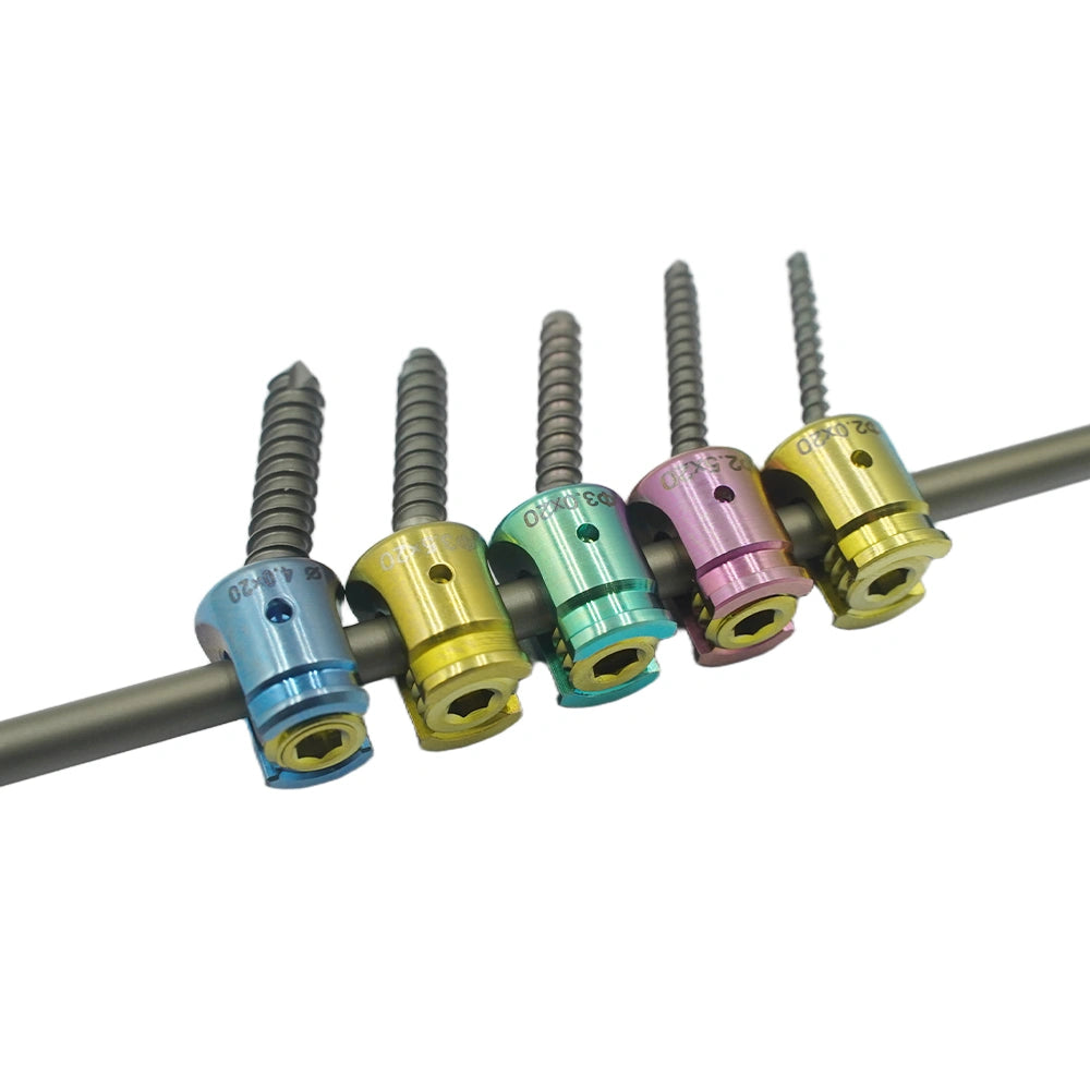 Veterinary Spinal Implants: 3.5 mm Titanium Polyaxial Pedicle Screws