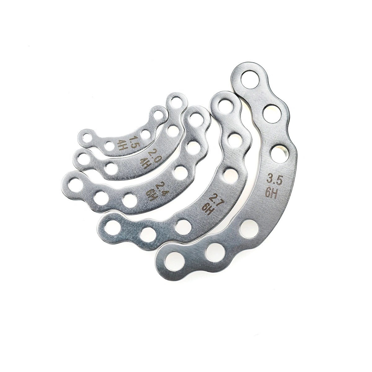 Multiple  Acetabular Sizes Veterinary Bone Plate 1.5/2.0/2.4/2.7/3.5mm