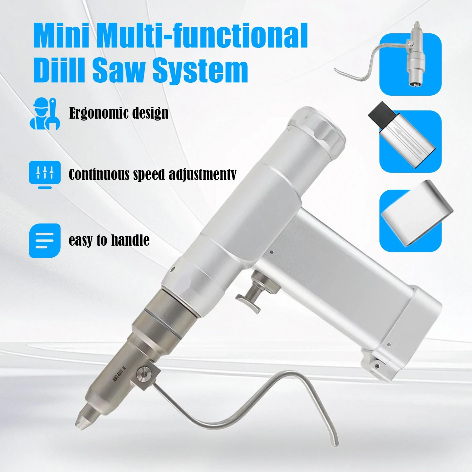 110-220V Mini Electric Veterinary Orthopedic Drill for Trauma and Bone Surgery