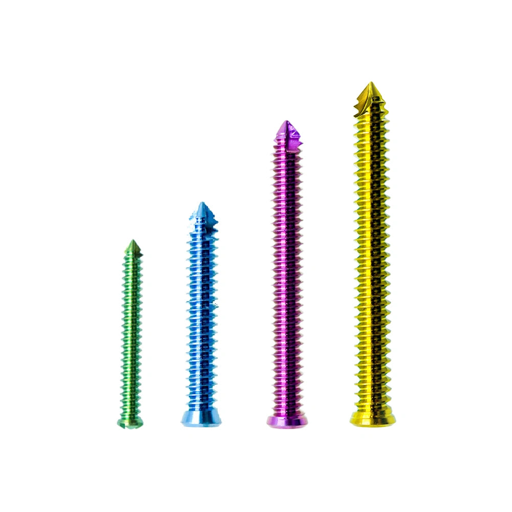 3.2mm Veterinary Stem Locking Screw for Dog Orthopedic Surgery and Bone Repair